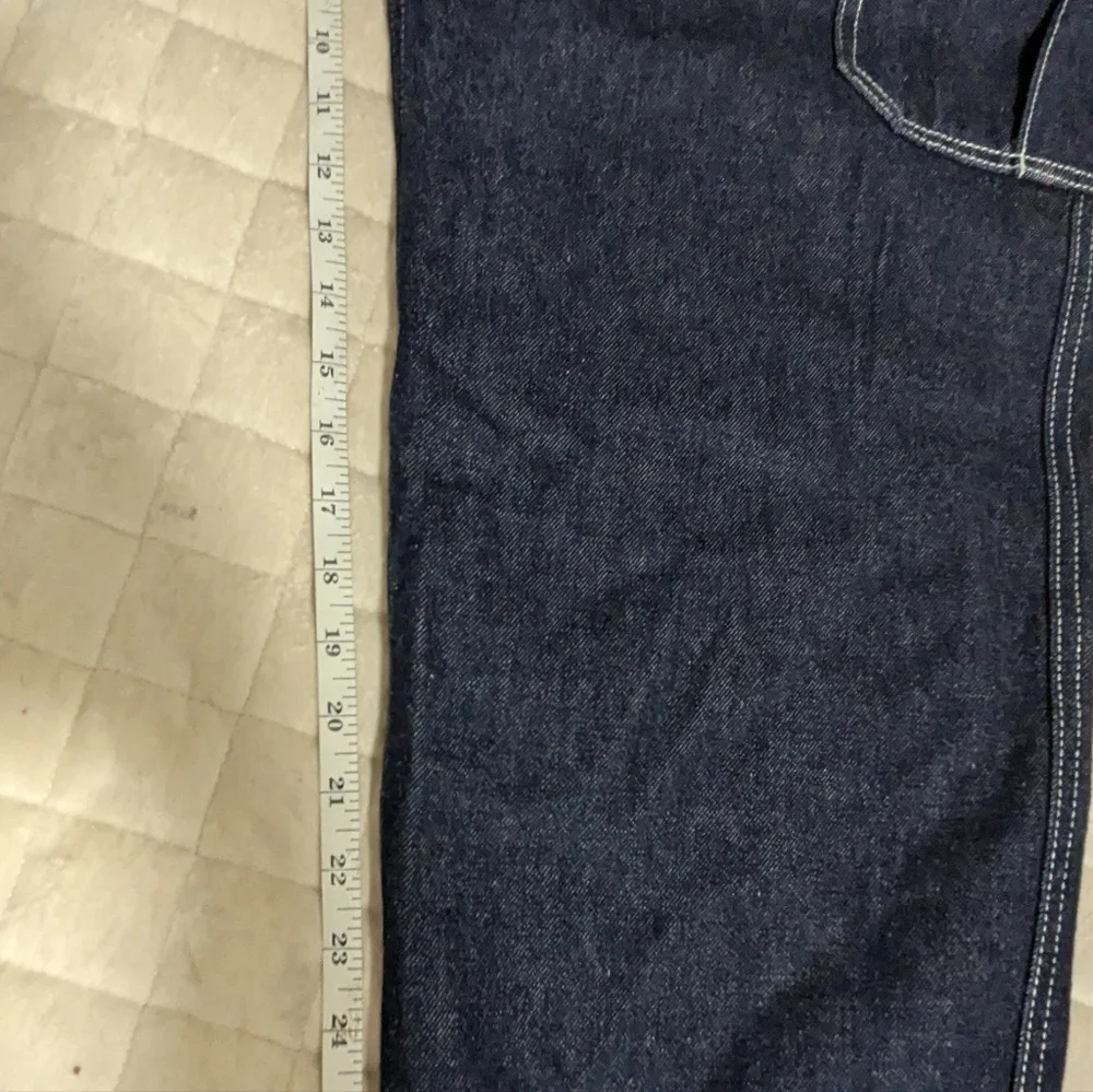 NWOT H & M XXL Loose Cargo Denim Joggers(bin2)